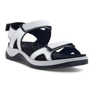 ECCO Women's Pure Silver Yucatan 2.0 Sport Sandal Size 9.5